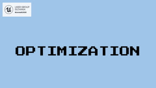 OPTIMIZATION
 