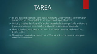 La webquest | PPTX