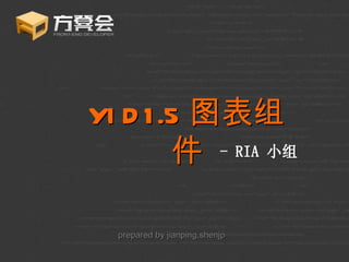 t YID1.5 图表组件 prepared by jianping.shenjp 