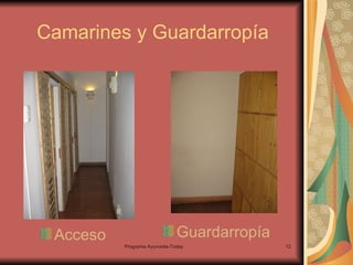 Camarines y Guardarropía Acceso Guardarropía 