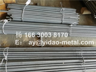 #Yidao pt bar used for ground anchor micropiles  uplifting tension alternative force