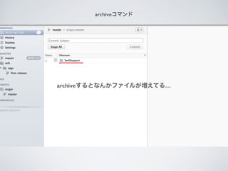 archiveȤʤ󤫥ե뤬Ƥ롭
archiveޥ
 