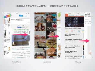 ΤɤǤ⤤ΤǡһҤ˥磻פȑ
SmartNews Antenna Gunosy
 