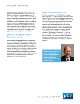 Yieldable versus Priceable: What Does it Mean and Who Cares | PDF