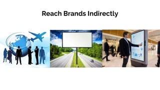 Reach Brands Indirectly
 