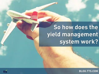 So how does the
yield management
system work?
BLOG.TTS.COM
 