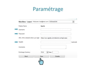 Paramétrage
 