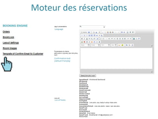 Moteur des réservations
 