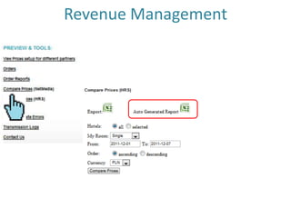 Revenue Management
 