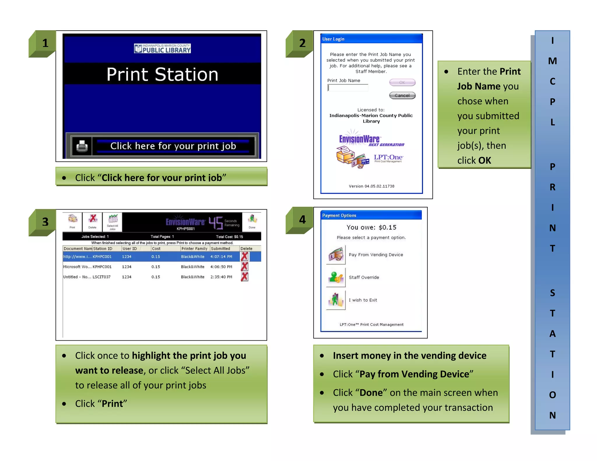 How to print at imcpl ppt