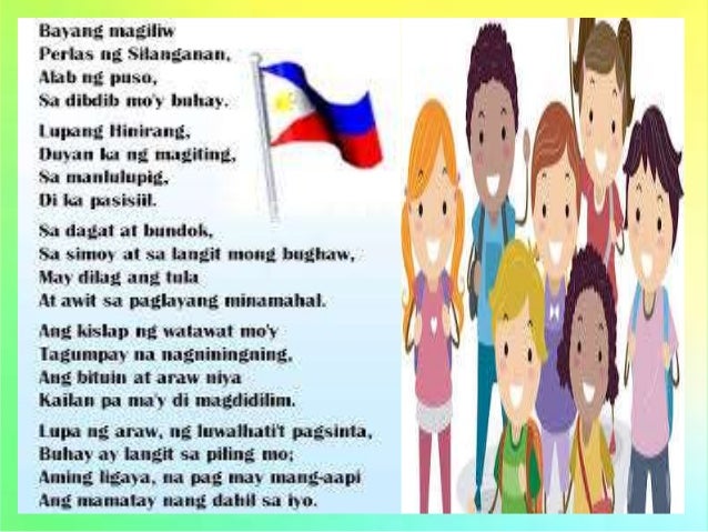 Ano Ang Unang Pamagat Ng Pambansang Awit Ng Pilipinas Bago Ito - Mobile