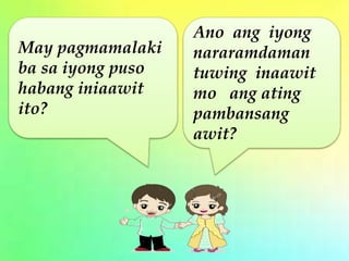 Paraan Ng Paggalang Sa Pambansang Awit Ng Pilipinas