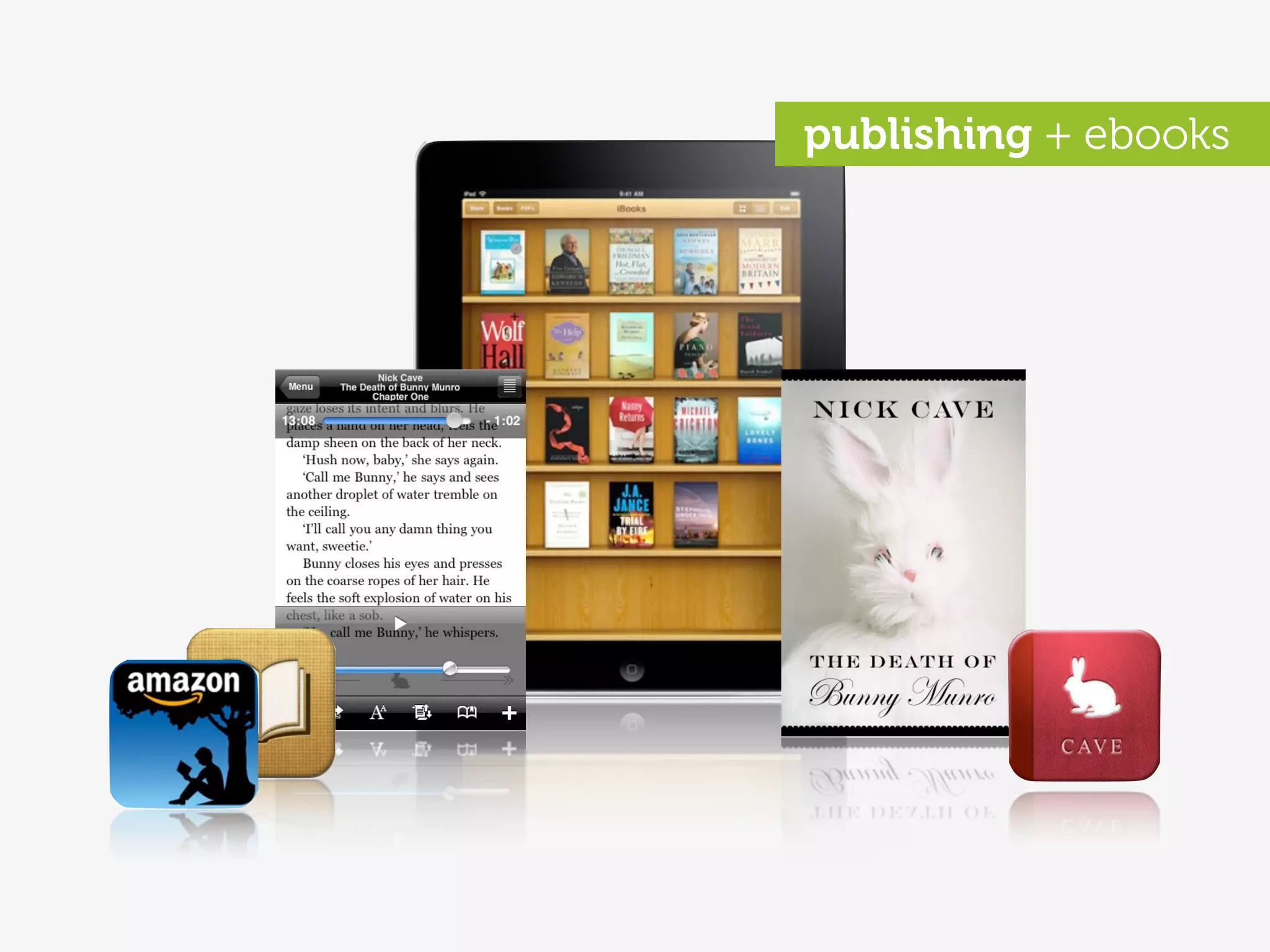 publishing + ebooks
 
