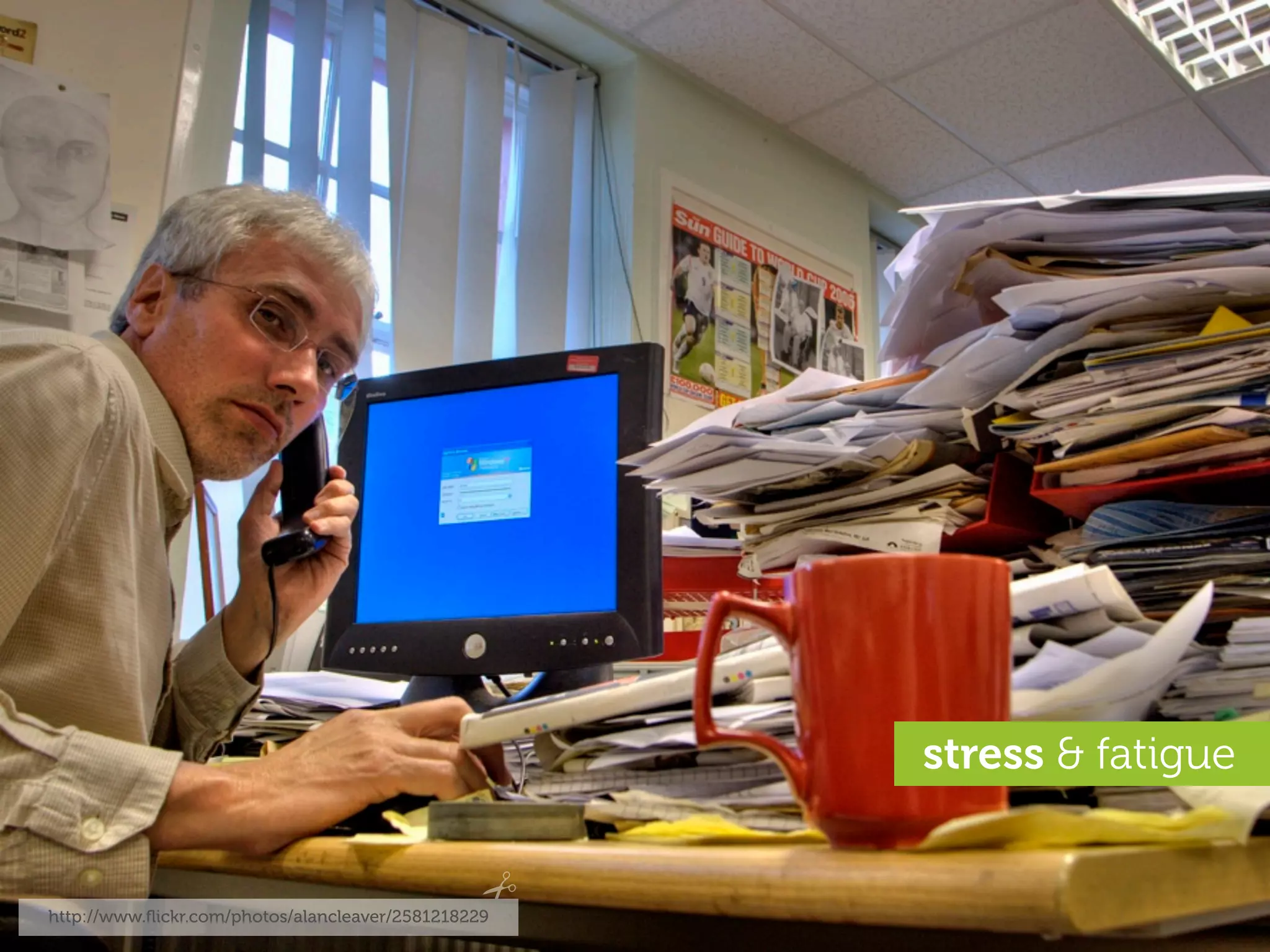 stress & fatigue


http://www.ﬂickr.com/photos/alancleaver/2581218229
 