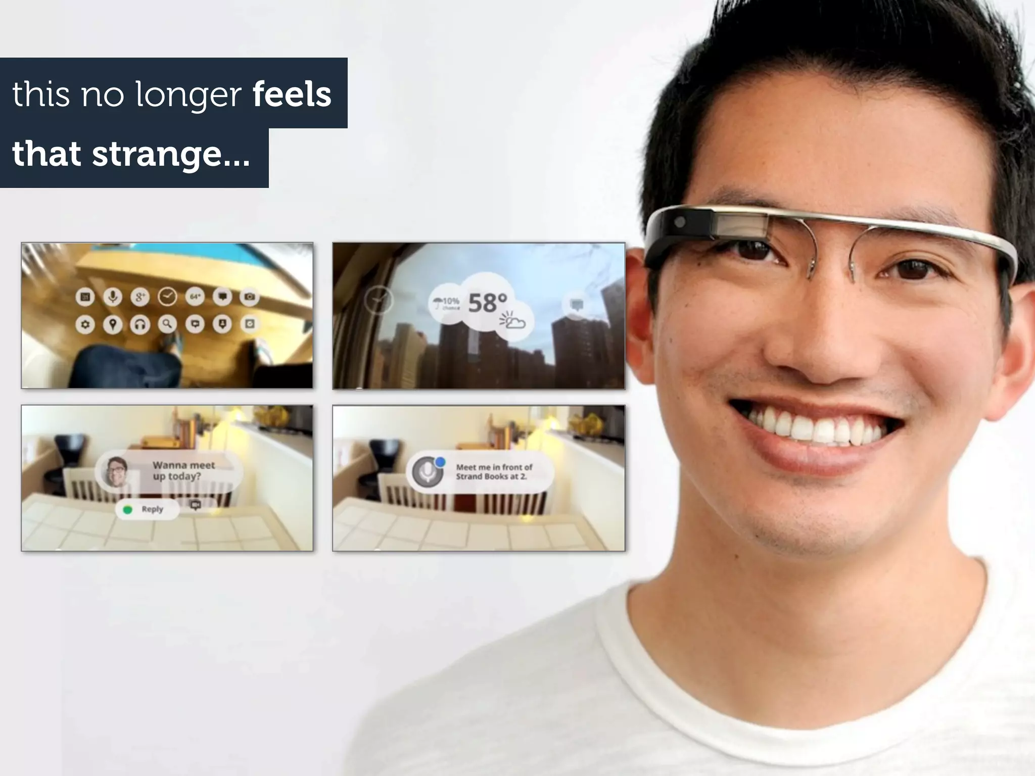 this no longer feels
that strange...
 