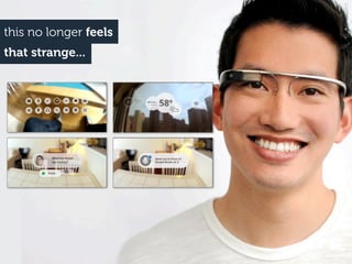 this no longer feels
that strange...
 