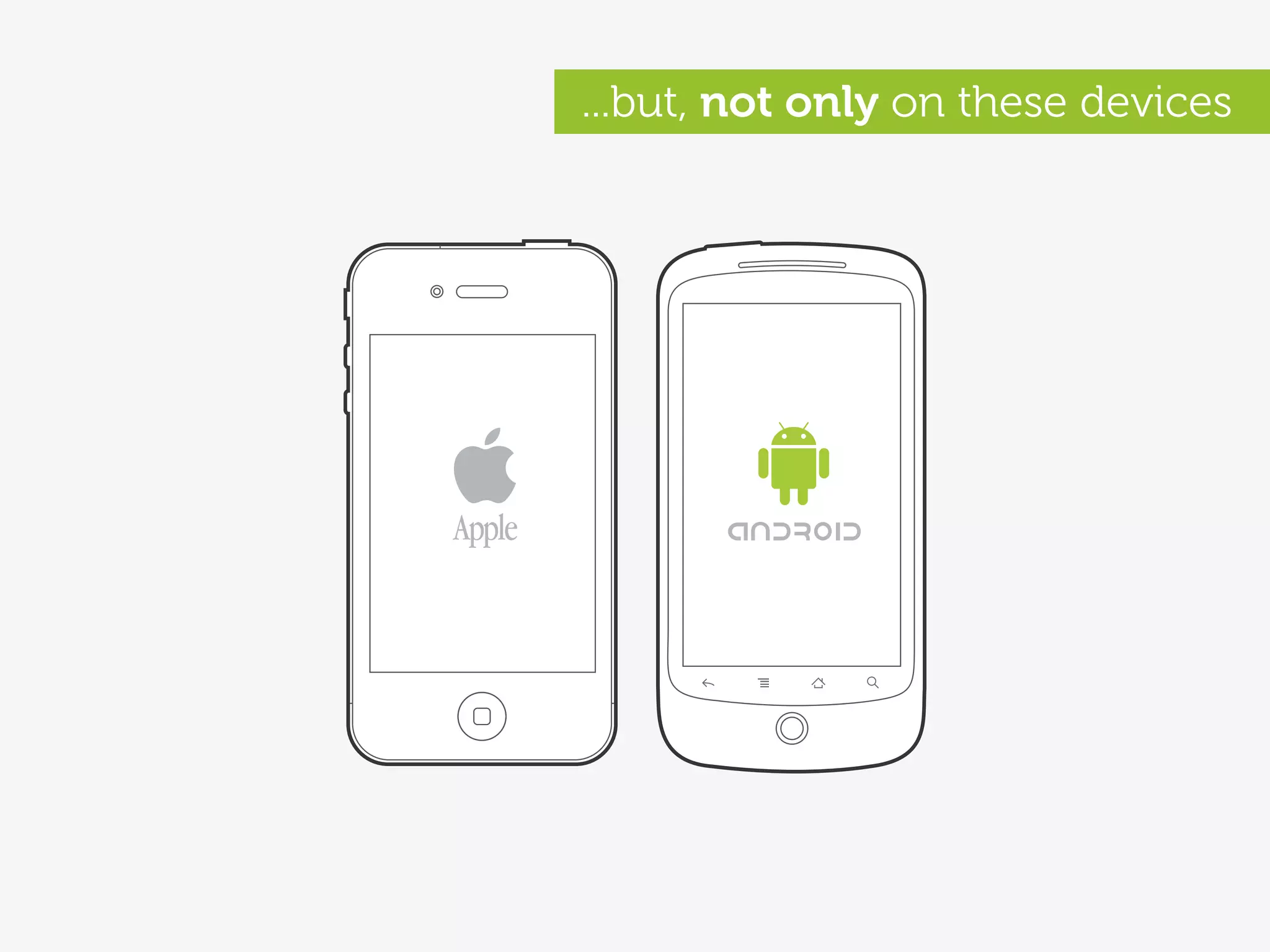 ...but, not only on these devices
 