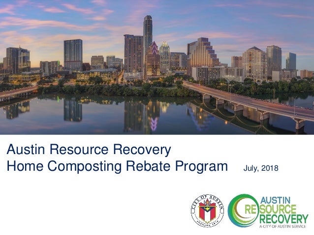 Austin Resource Recovery Home Composting Rebate Program