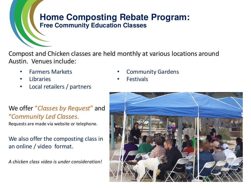 Austin Resource Recovery Home Composting Rebate Program