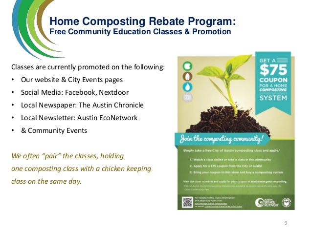 Austin Compost Rebate