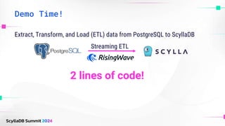 Cost-Efficient Stream Processing with RisingWave and ScyllaDB | PPTX ...