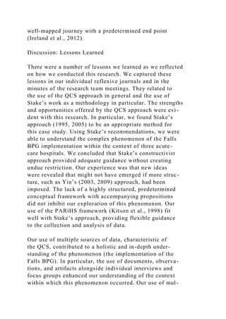 Yin, R. K. (2018). Case study research and applications Design an.docx