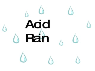 Acid Rain  