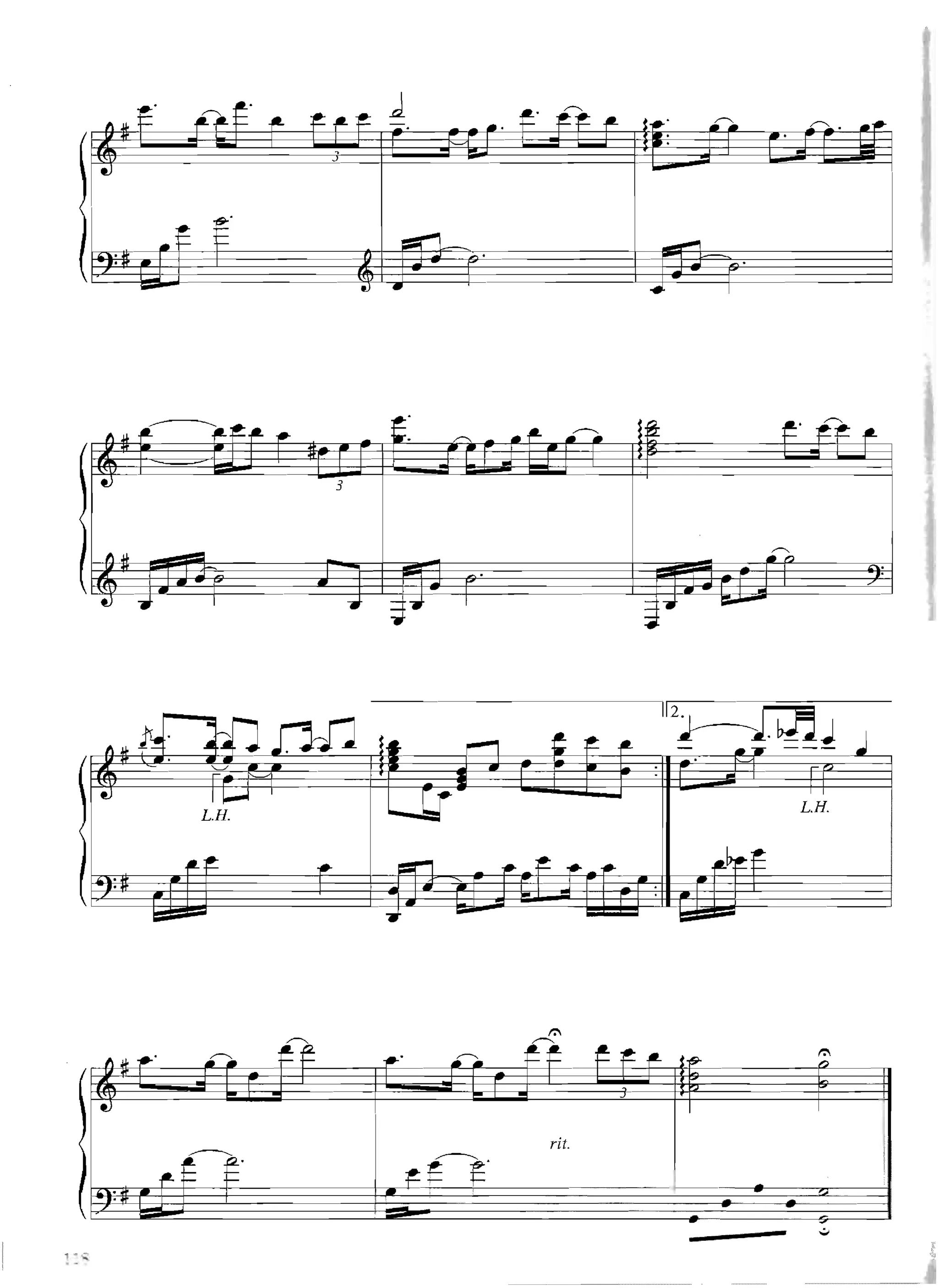 Partituras de Yiruma