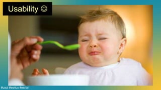 Usability 
#uxui #esriux #esriui
 