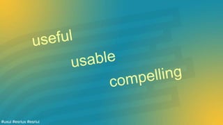 #uxui #esriux #esriui
 