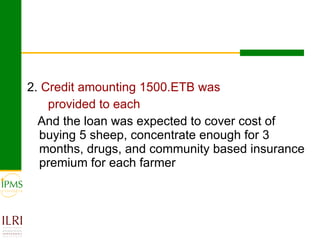 Gender focused service provision and its impact: IPMS Goma experience