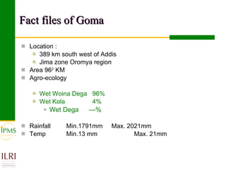 Gender focused service provision and its impact: IPMS Goma experience