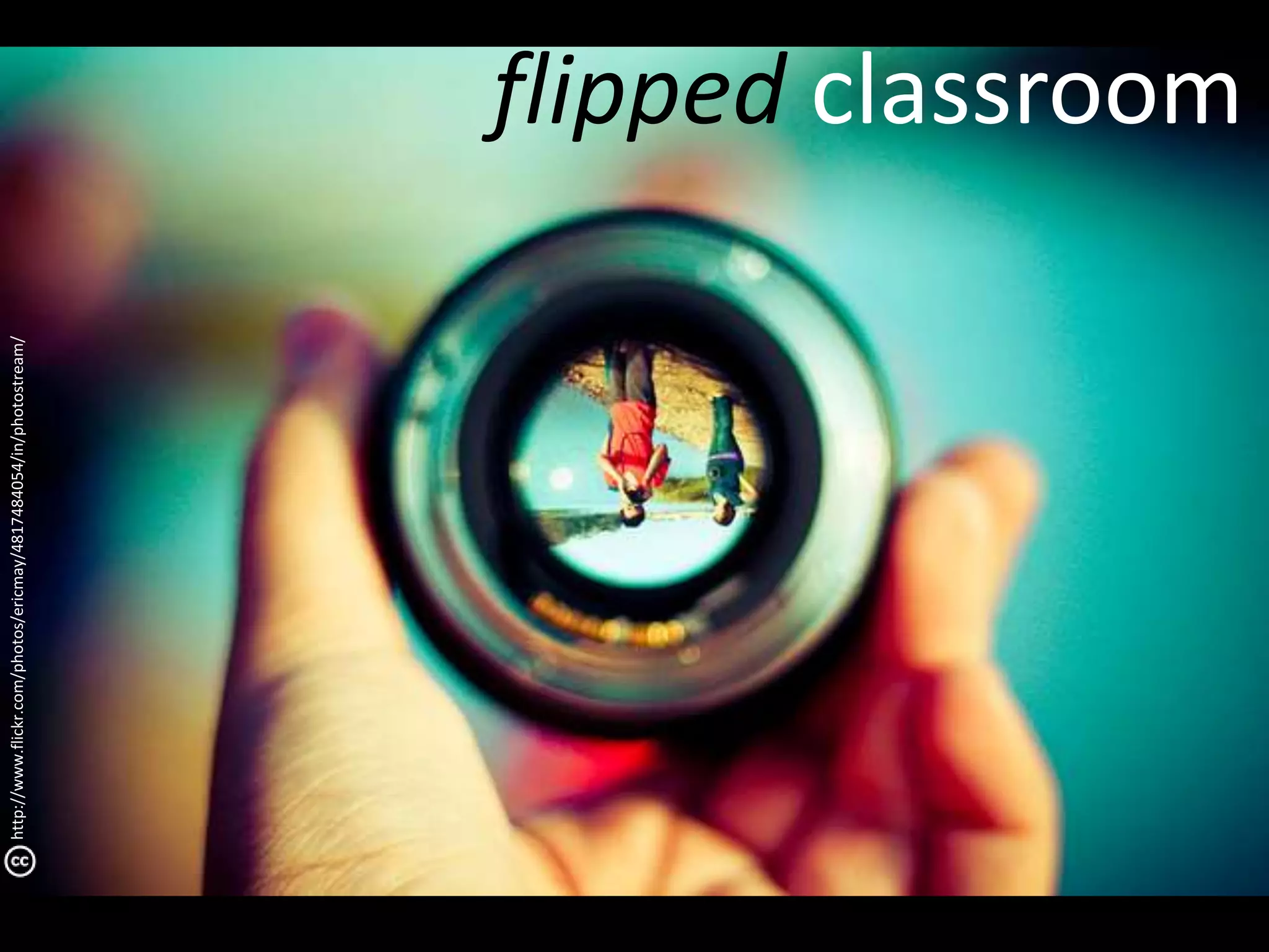 http://www.flickr.com/photos/ericmay/4817484054/in/photostream/ 
flipped classroom 
 