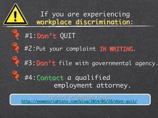 Are You Experiencing Workplace Discrimination