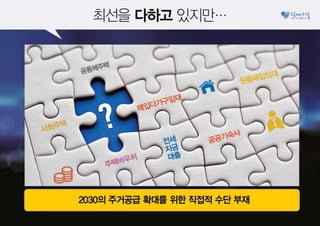 2030이 행복한 서울, '서울리츠'로 만들겠습니다