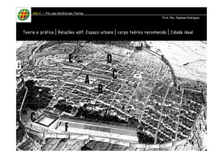 HHHHAAAAUUUU IIIIIIII – PPPPoooorrrr uuuummmmaaaa HHHHiiiissssttttóóóórrrriiiiaaaa ddddaaaassss TTTTeeeeoooorrrriiiiaaaassss 
PPPPrrrrooooffff.... MMMMsssscccc.... RRRRaaaapppphhhhaaaaeeeellll RRRRooooddddrrrriiiigggguuuueeeessss 
TTTTeeeeoooorrrriiiiaaaa e pppprrrrááááttttiiiiccccaaaa | RRRReeeellllaaaaççççõõõõeeeessss eeeeddddiiiiffff. EEEEssssppppaaaaççççoooo uuuurrrrbbbbaaaannnnoooo | ccccoooorrrrppppoooo tttteeeeóóóórrrriiiiccccoooo rrrreeeeccccoooonnnnhhhheeeecccciiiiddddoooo | CCCCiiiiddddaaaaddddeeee iiiiddddeeeeaaaallll 
 