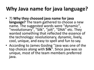 Java | PPT