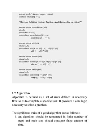 Introduction to Data Structure and Algorithm | PDF