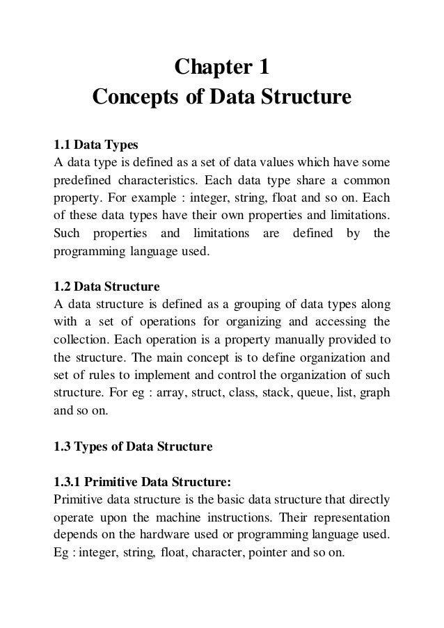 Introduction to Data Structure and Algorithm
