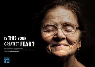 IS THIS YOUR
GREATEST
Dying might sound scarry, yet it doesn’t have to be so.
Hospice care makes the end of life full of peace, dignity, and closeness with loved ones.
Discover how at www.hospiczdislavy.cz.
FEAR?
 