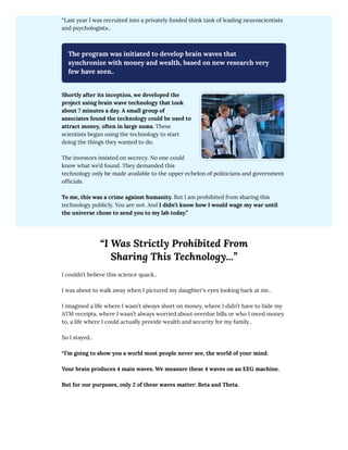 Reprogram Your Mind for Wealth - The Brain Wave Ritual to Attract Money ...