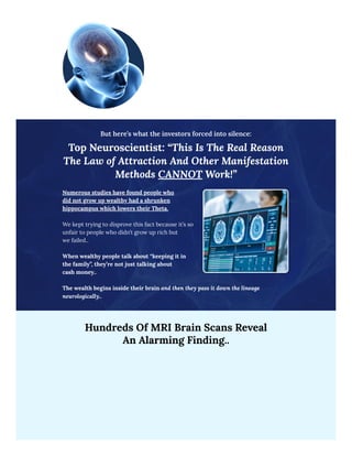 Reprogram Your Mind for Wealth - The Brain Wave Ritual to Attract Money ...