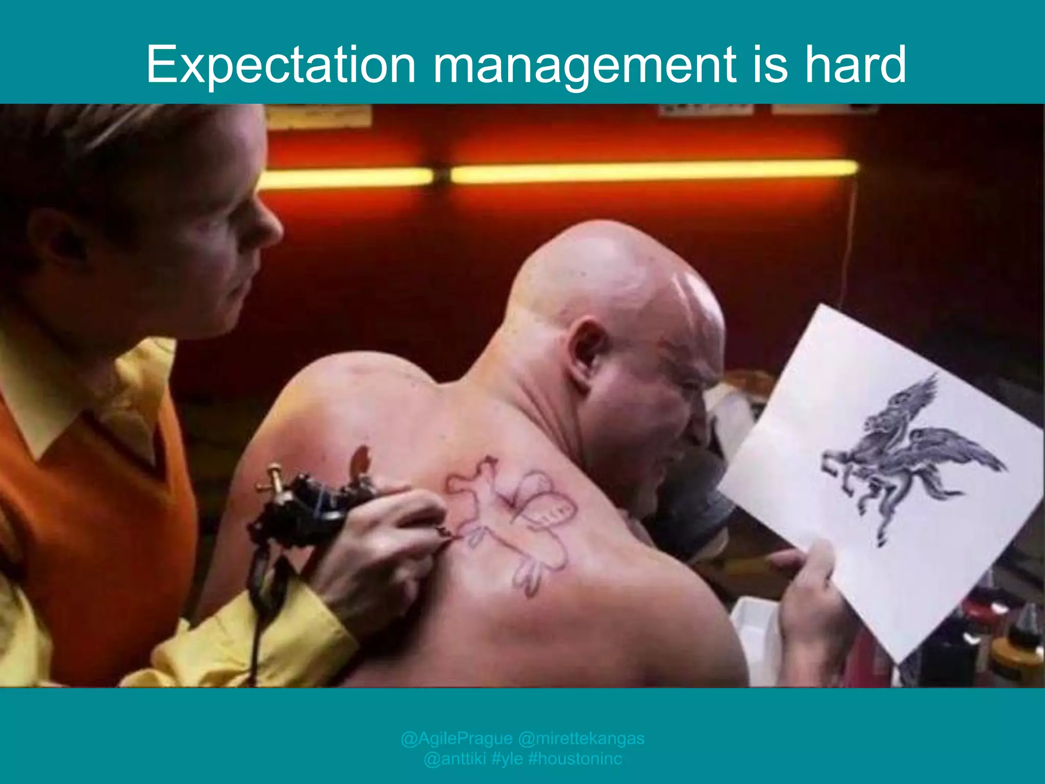 OUR LEARNINGS 
FROM THE 
FIRST YEAR 
@AgilePrague @mirettekangas 
@anttiki #yle #houstoninc 
 