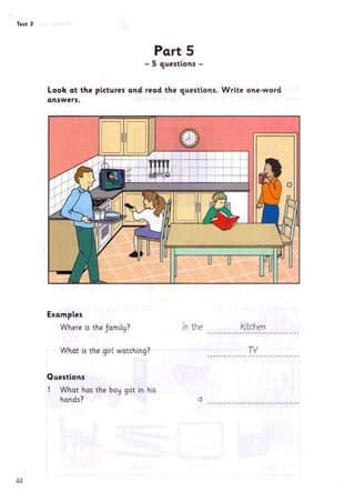 Yle Examination Introduction YLE Starters 4. Students book. Examination Papers [EnglishOnlineClub ...