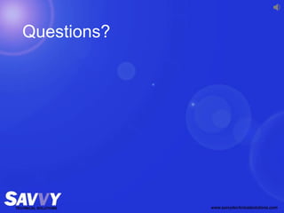Questions?
 