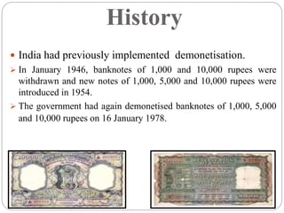 Demonetisation | PPTX
