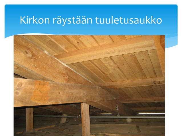 Yläpohjan tuuletus | ODP