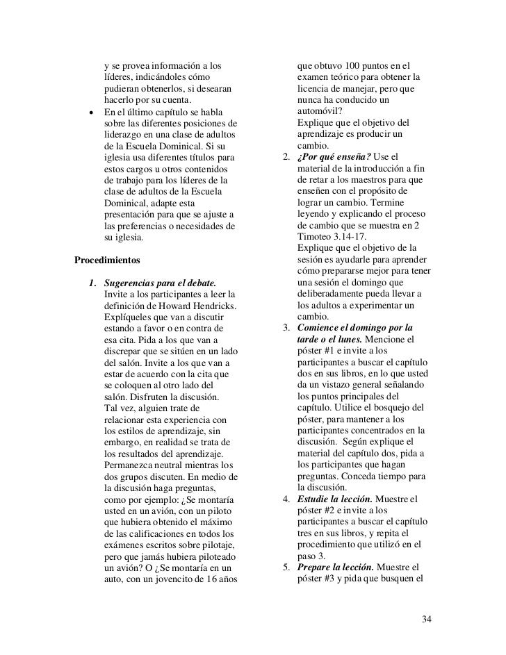 manual escuela dominical
