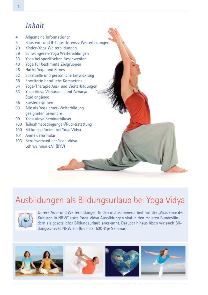 Yoga Vidya Yogalehrer/innen Weiterbildung 2013