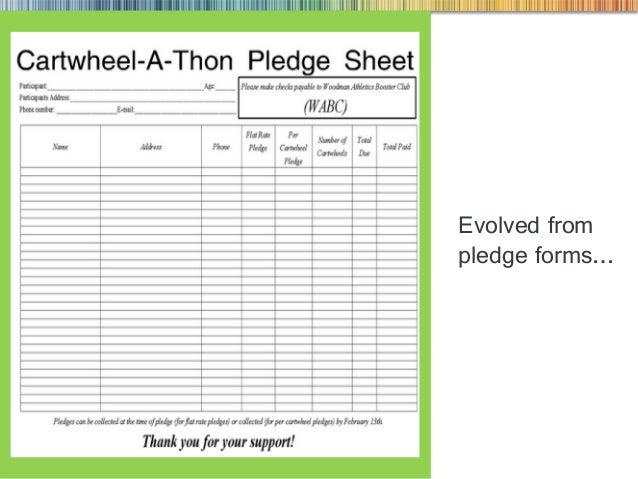 integrate your fundraising approach with an online peer to peer campa walk a thon fundraiser pledge form
